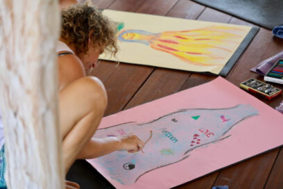 Artist Exchange on the Gili Islands
